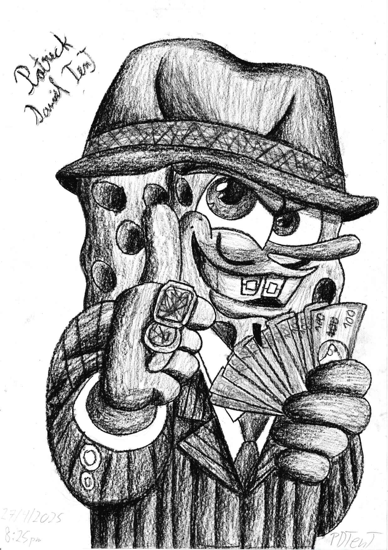 Gangster Spongebob